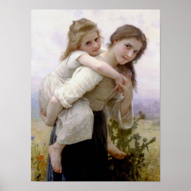 William Adolphe Bouguereau Art Poster (Vorne)
