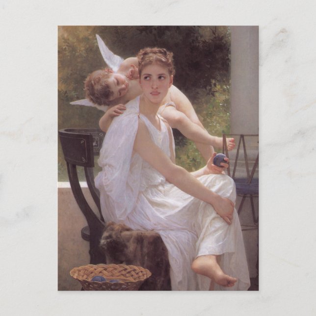 William Adolphe Bouguereau art Postkarte (Vorderseite)