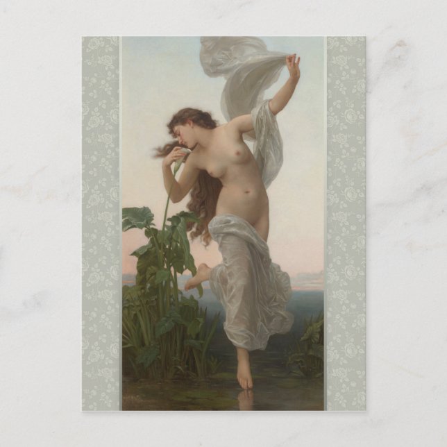 William-Adolphe Bouguereau Dawn L’Aurore CC0874 Postkarte (Vorderseite)