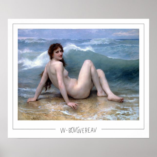 William-Adolphe Bouguereau Zedign Art Poster #112 (Vorne)