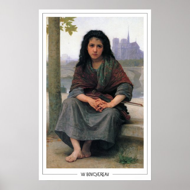 William-Adolphe Bouguereau Zedign Art Poster #14 (Vorne)