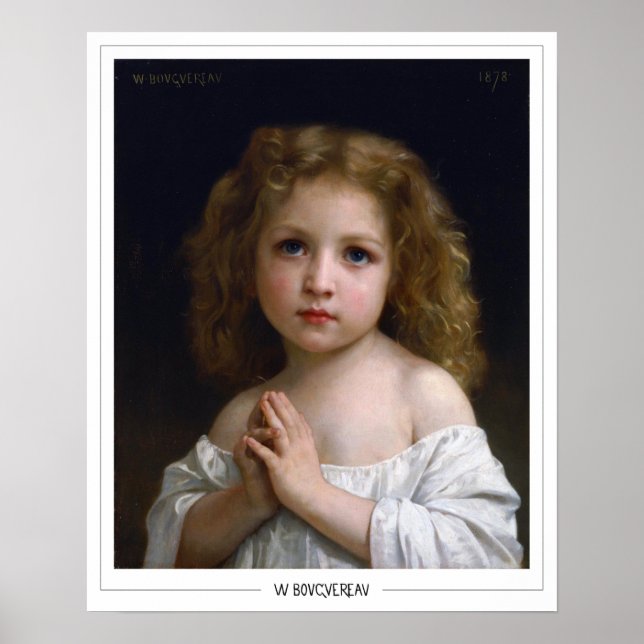William-Adolphe Bouguereau Zedign Art Poster #18 (Vorne)