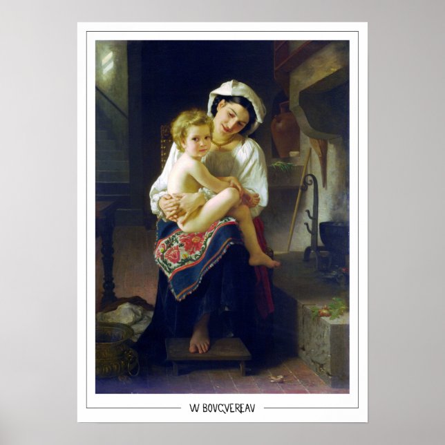 William-Adolphe Bouguereau Zedign Art Poster #21 (Vorne)