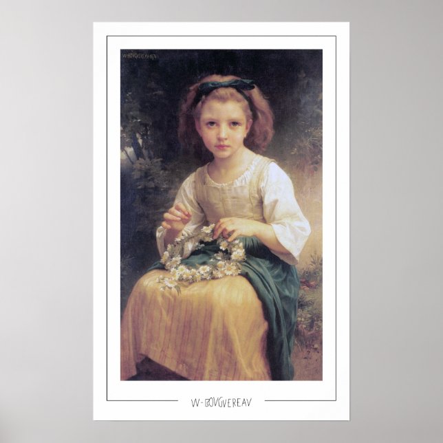 William-Adolphe Bouguereau Zedign Art Poster #34 (Vorne)