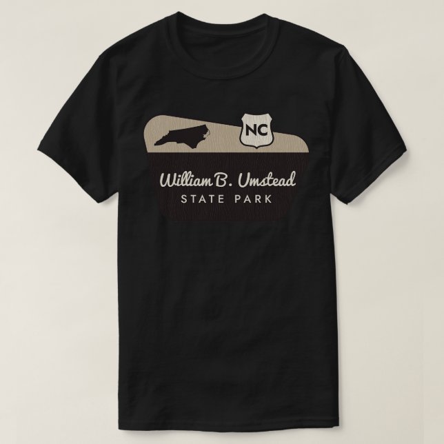 William B Umstead Staat Park North olina Welcome S T-Shirt (Design vorne)