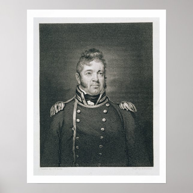 William Bainbridge (1774-1833), graviert durch Geo Poster (Vorne)