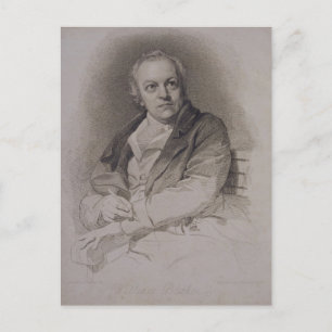 William Blake (1757-1827), graviert von Luigi Schi Postkarte