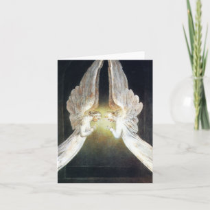 William Blake Angels Note Card Karte