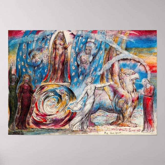 William Blake Beatrice Poster (Vorne)