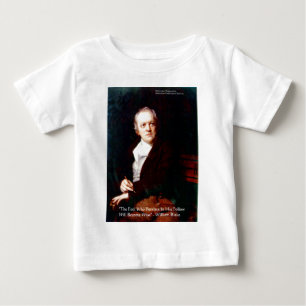 William Blake "Become Wise" Zitate von Weisheit Baby T-shirt