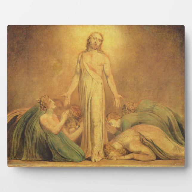 William Blake | Christus erscheint den Aposteln a Fotoplatte (Vorderseite)