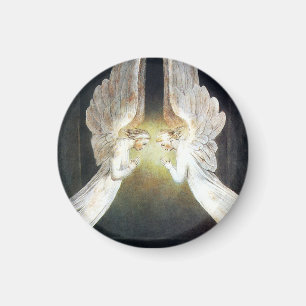 William Blake Christus im Sepulchre-Magneten Magnet