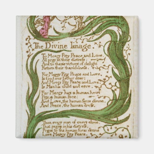 William Blake | Das göttliche Bild von den Songs v Magnet (Vorne)