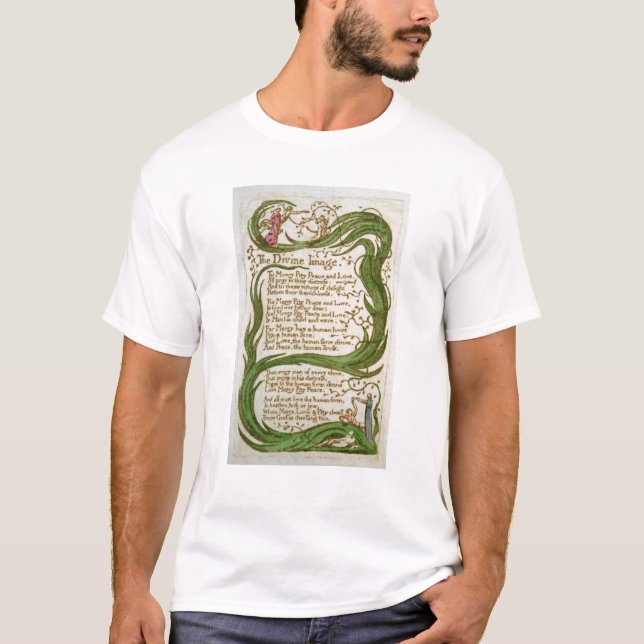 William Blake | das göttliche Bild, von den T-Shirt (Vorderseite)