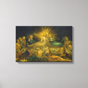 William Blake   das letzte Abendessen, 1799 Leinwanddruck