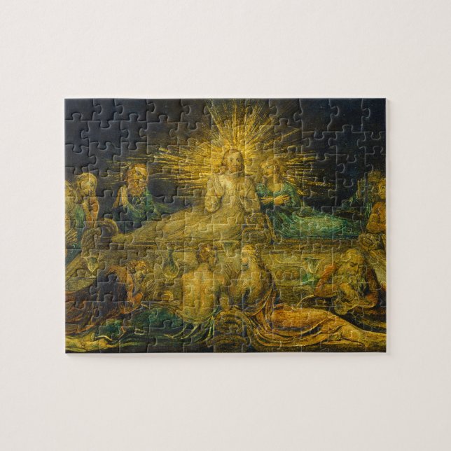 William Blake | das letzte Abendessen, 1799 Puzzle (Horizontal)