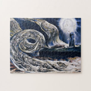 William Blake das Liebhaber-Wirbelwind-Puzzlespiel Puzzle