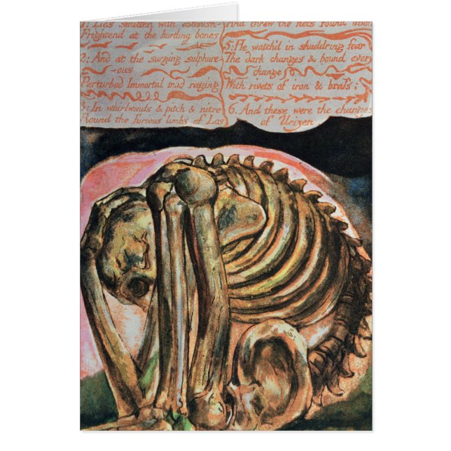 William Blake | Die Herstellung von Urizen in Mate (Vorne)