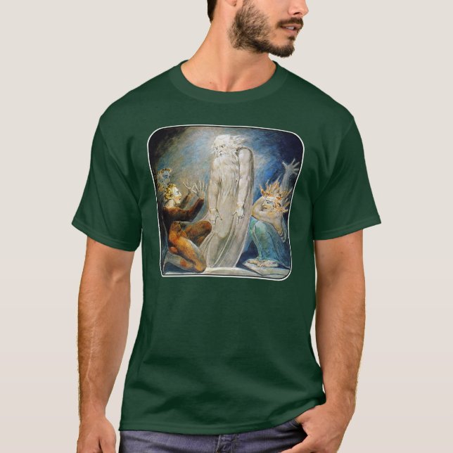 William Blake: Die Hexe von Endor T-Shirt (Vorderseite)