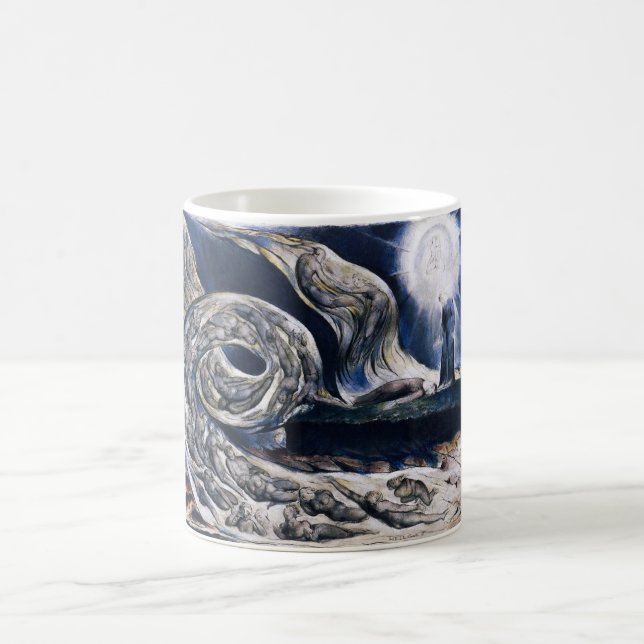 William Blake die Liebhaberwhirlwind-Tasse Kaffeetasse (Mittel)