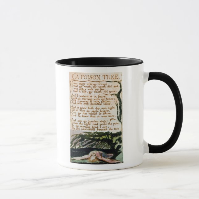 William Blake | ein Gift-Baum Tasse (Rechts)