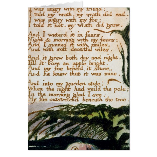 William Blake | Ein Giftbaum (Vorne)