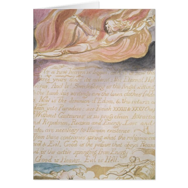 William Blake | "Ein neuer Himmel beginnt" (Vorne)