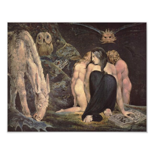William Blake "Hecate Night of Enitharmon's Joys" Fotodruck (Vorne)