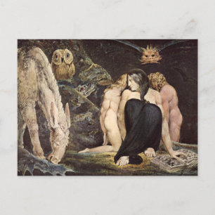 William Blake Hecate Postcard Postkarte