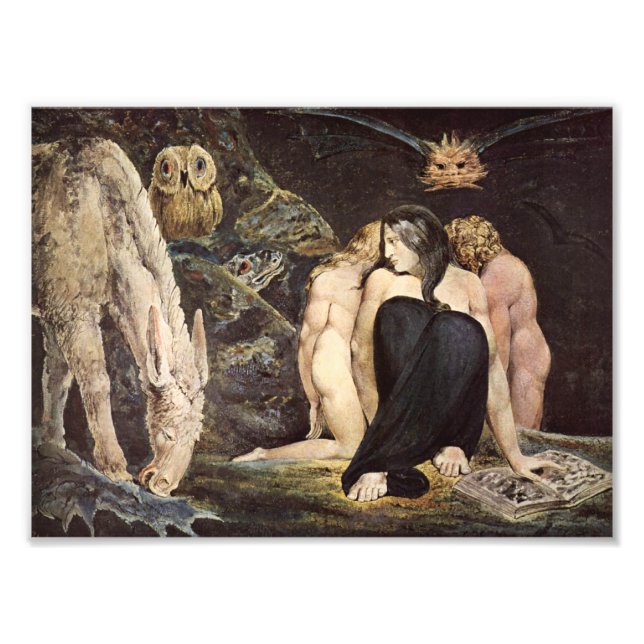 William Blake Hecate Print Fotodruck (Vorne)