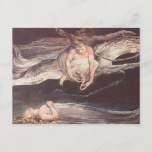 William Blake-Illustration zu Dantes DivineComedy Postkarte
