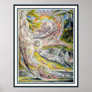 William Blake: Miltons geheimnisvoller Traum Poster