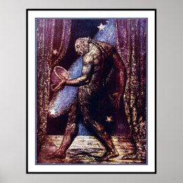 William Blake Poster: Geist einer Flea Poster