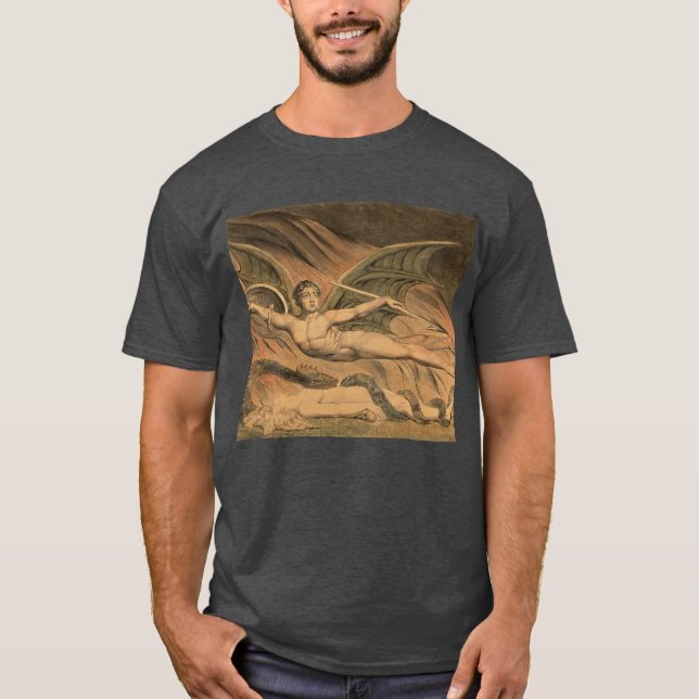 William Blake - Satan triumphiert über Eva T-Shirt (Vorderseite)
