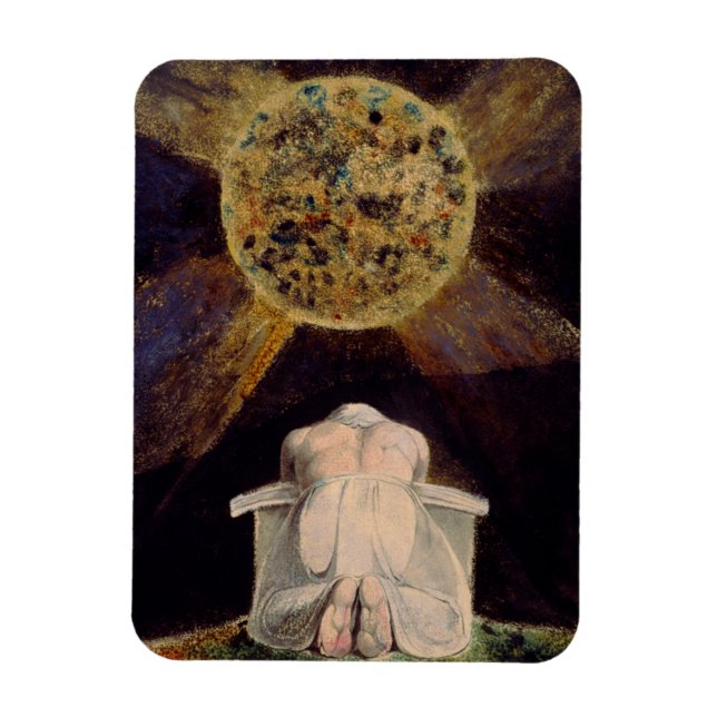 William Blake Song von Los Fine Art Magnet (Vertikal)