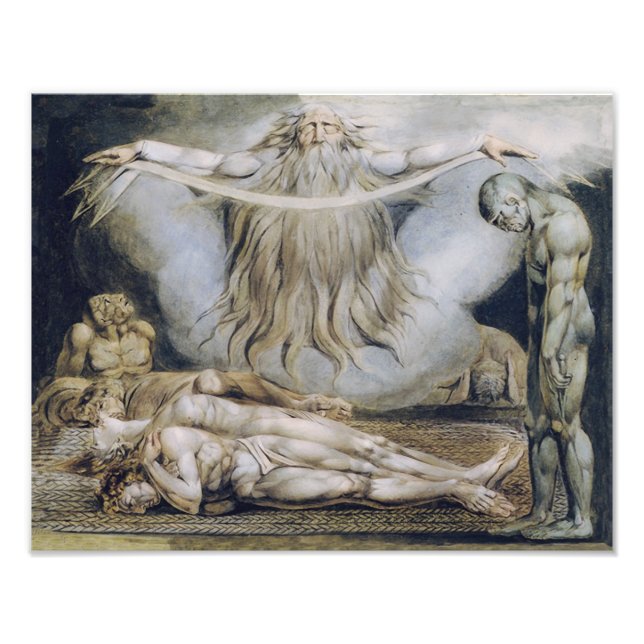 William Blake "The House of Death" Print Fotodruck (Vorne)