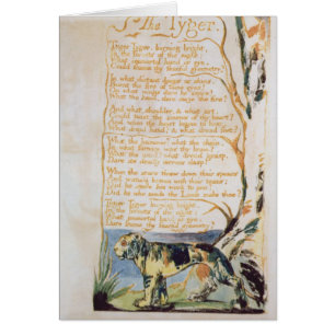 William Blake The Tyger, from Songs of Innocence