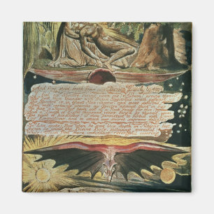 William Blake "Und man trat vor" Magnet