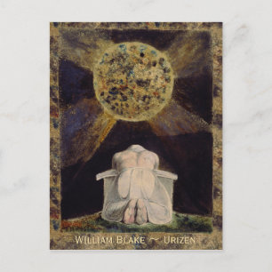William Blake Urizen CC0486 Postcard Postkarte