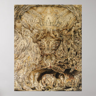 William Blake: Vision des letzten Urteils Poster