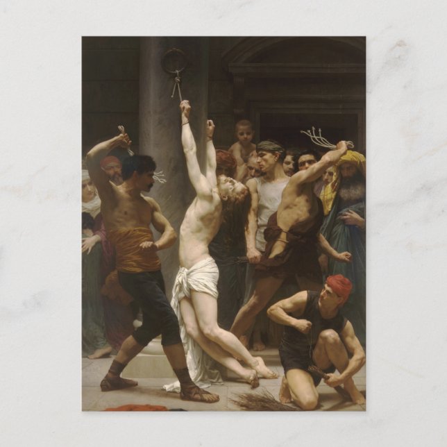 William Bouguereau - Flagellation von Jesus Christ Postkarte (Vorderseite)
