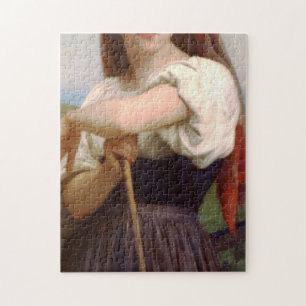 William Bouguereau Shepherdedes Puzzle