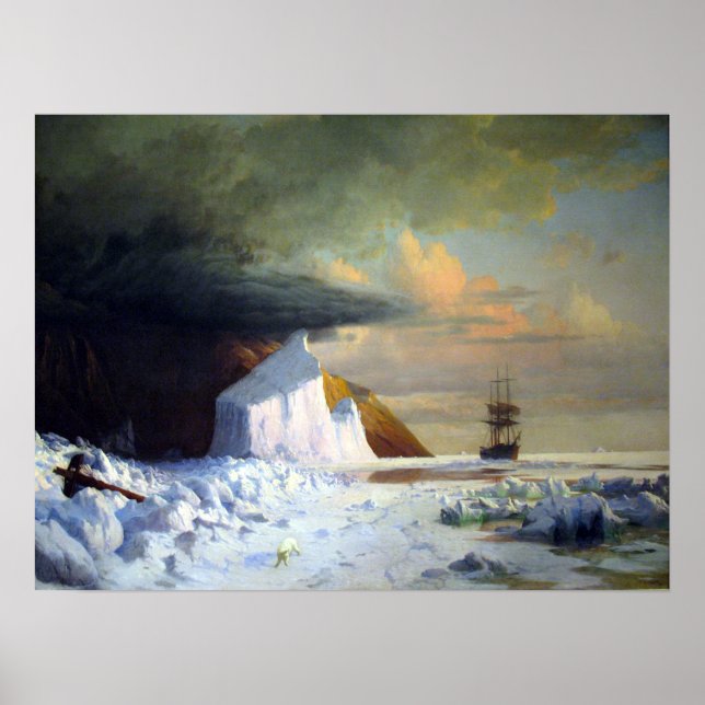 William Bradford Arctic Summer Poster (Vorne)