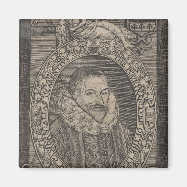 William Camden, c.1636 Magnet (Vorne)