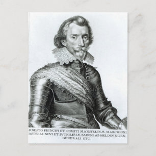 William Cavendish 1. Herzog von Newcastle Postkarte