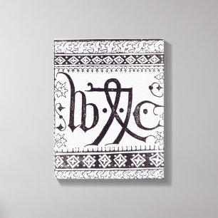 William Caxtons Druck-Kennzeichen Leinwanddruck