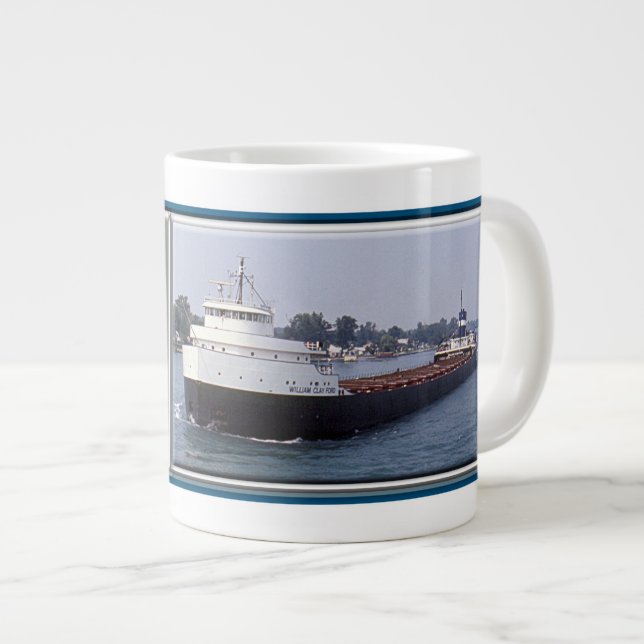 William Clay Ford Info Jumbo-Tasse (Vorderseite Rechts)