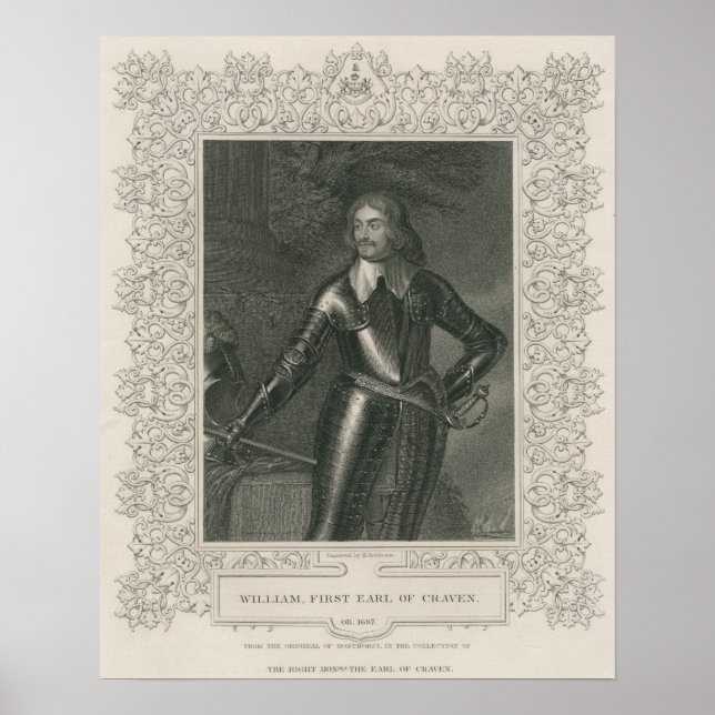 William Craven, 1. Earl of Craven Poster (Vorne)
