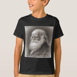 William Cullen Bryant & Nature Zitat T-Shirt