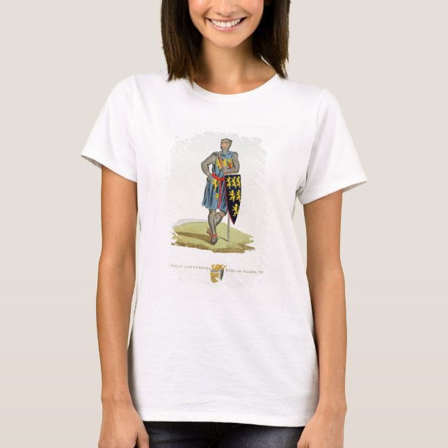 William de Longuespee, 3rd Earl of Salisbury (d.12 T-Shirt (Vorderseite)